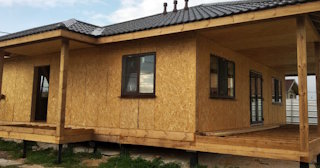 Одноэтажный дом из панелей под ключ в Кимрах - Строй-Кмы от 135915 рублей