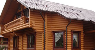Строительство дома из оцилиндрованного бревна в Кимрах - от 135915 рублей