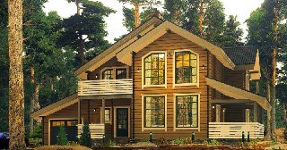 Строительство из двойного бруса под ключ Кимры цены от 13069 руб.