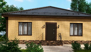 Проекты одноэтажных домов до 150 кв м от 313650 рублей - Строй-Кмы, Кимры